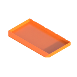 Render of MODULITH 185 Classic Drawer - 4W-0.5H